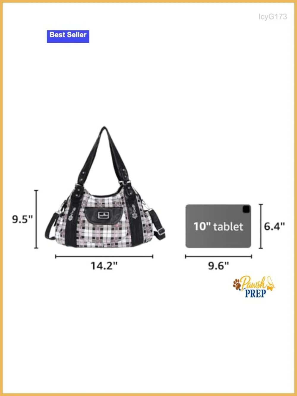 Washed PU Leather Hobo Tote Shoulder Bag Crossbody Purse Women's Large Satchel